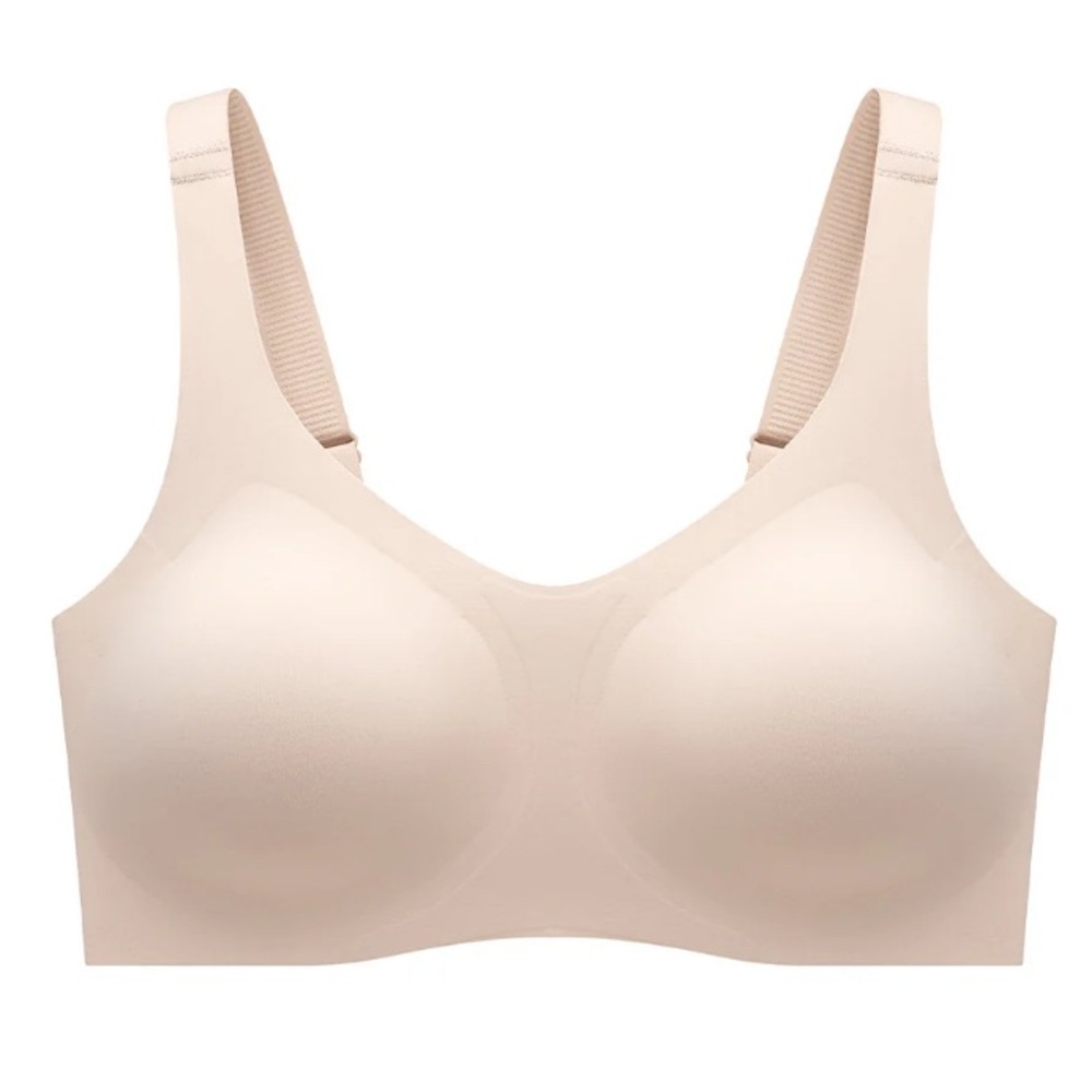Understance Soft Sculpt Wireless Lift Back-Close Bra in Champagne Size 32DDD/G